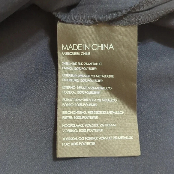 NWT Club Monaco Tansa Dress, Color Sapphire/Bleu Size 00 - Picture 15 of 16